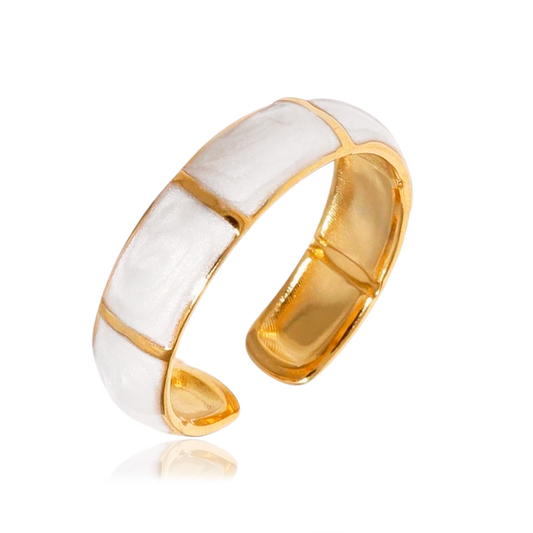 Anillo Neva Blanco Oro