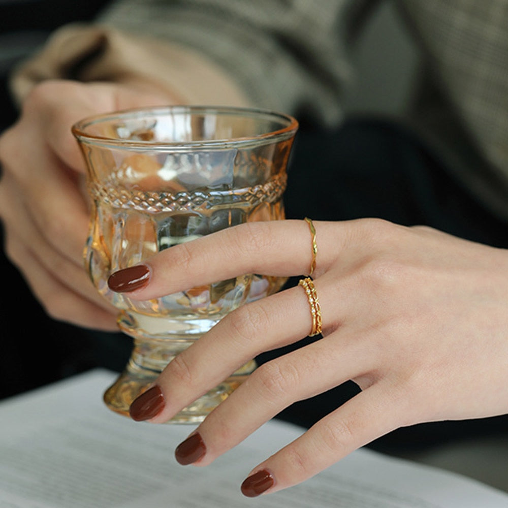 Anillo Irregular Oro