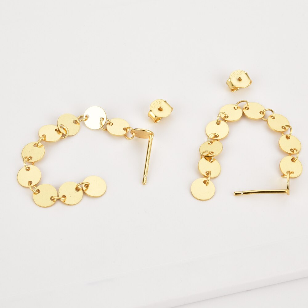 Pendientes Coins Oro