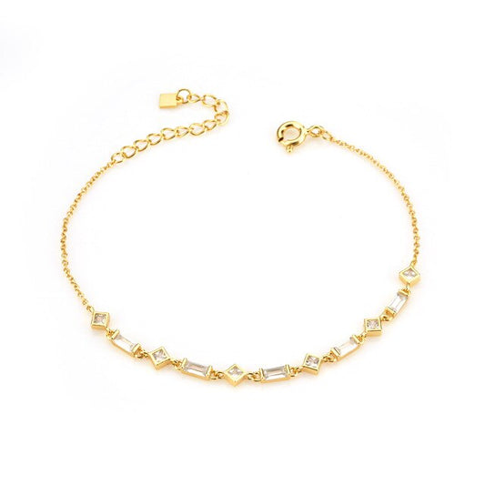 Pulsera Kat White Oro