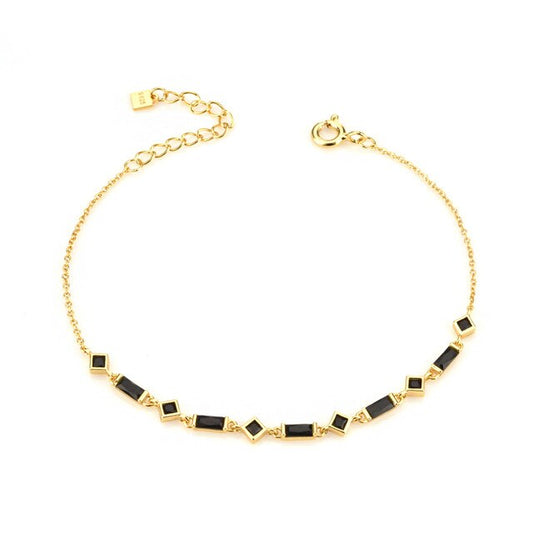 Pulsera Kat Black Oro